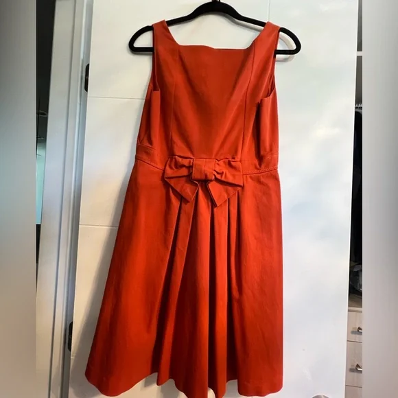 valentino dress orange Valentino Sleeveless Draped Neckline Maxi Dress